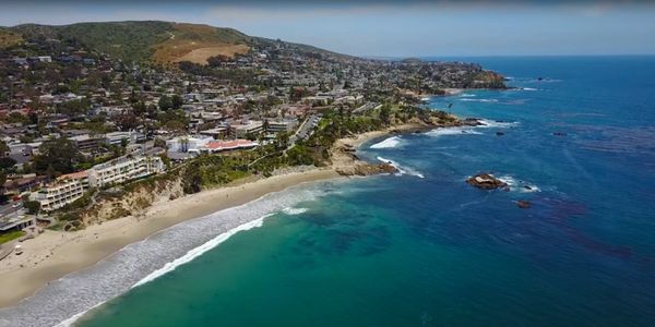 Same day delivery express courier map of Orange County as part of our So Cal service area