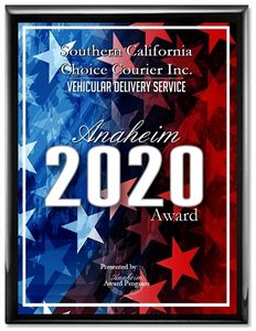 Award for best delivery messenger courier service