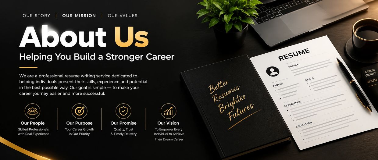 Professional resume service helping build stronger careers.