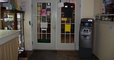We also have an ATM in store so you don't have to make any extra stops! Cash only!