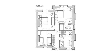 Merchants House, first floor plan