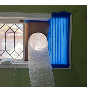 Negative air! Important to vent air out of the contained work area to prevent spreading of spores!