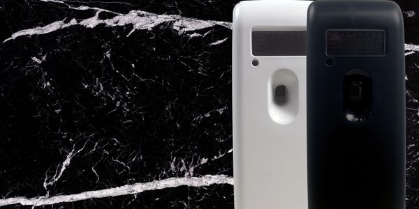 Air Flow Aerosol Dispensers White and Black