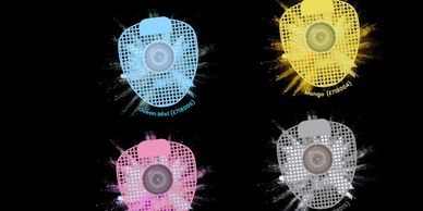 Fragrance Finder - Double Active Urinal Screen - edge by piazza