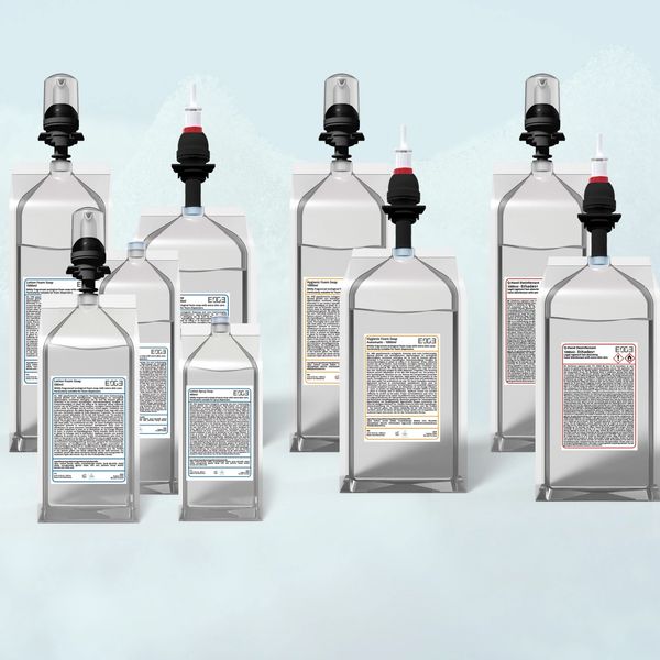 EDGE Q-Soap Solutions - Soap Refills and Seat Cleaner Refills