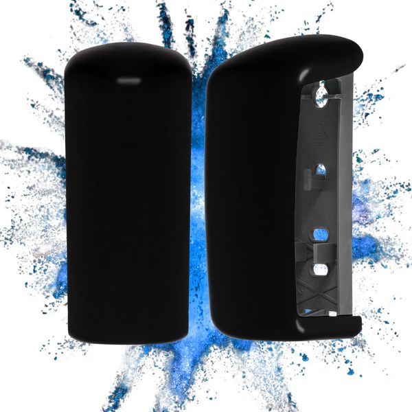 EDGE TOWAIR DOUBLE AIR FRESHENER Dispenser black on blue background