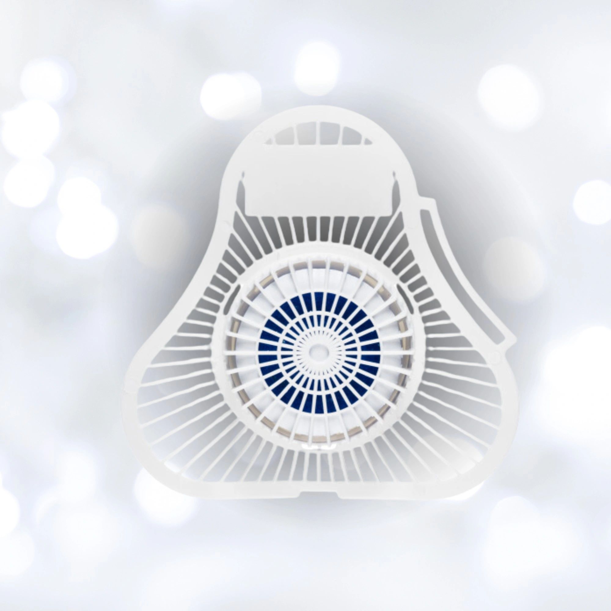 EDGE URINAL SCREEN WITH BIO BLOCK on white background