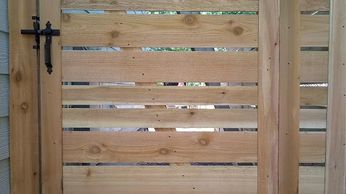 Custom wood gates are extremely effective at adding beauty to your house