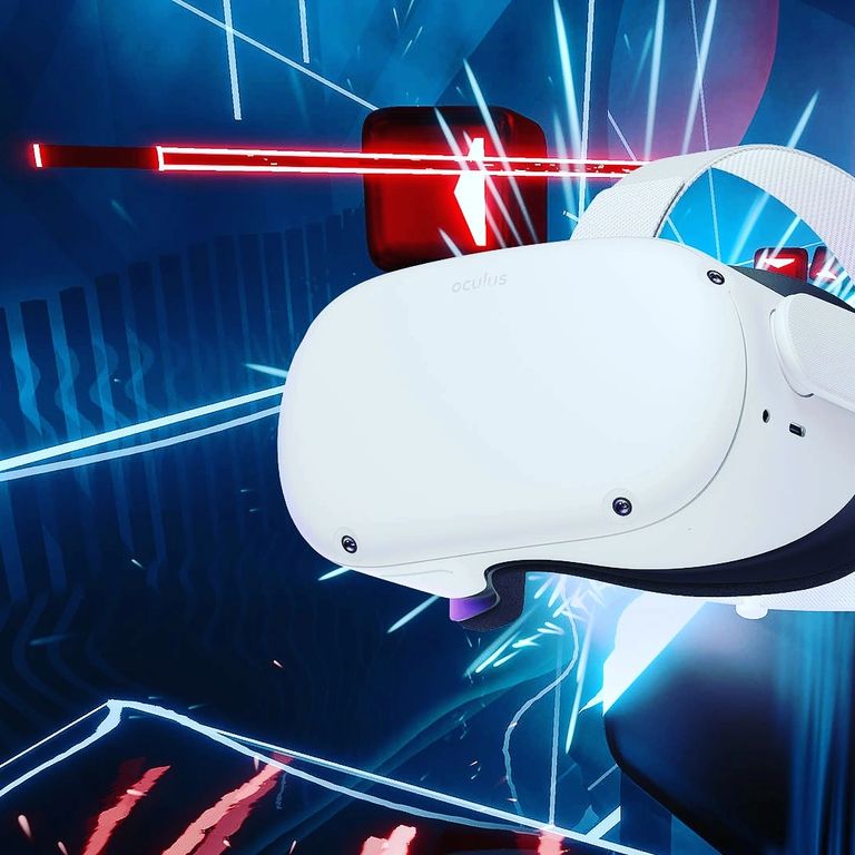 Oculus quest 2. No wires, maps out room scale