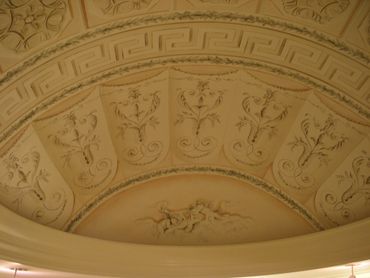 Trompe loiel ceiling mural