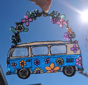 Volkswagen bus ready to bring happiness to your day