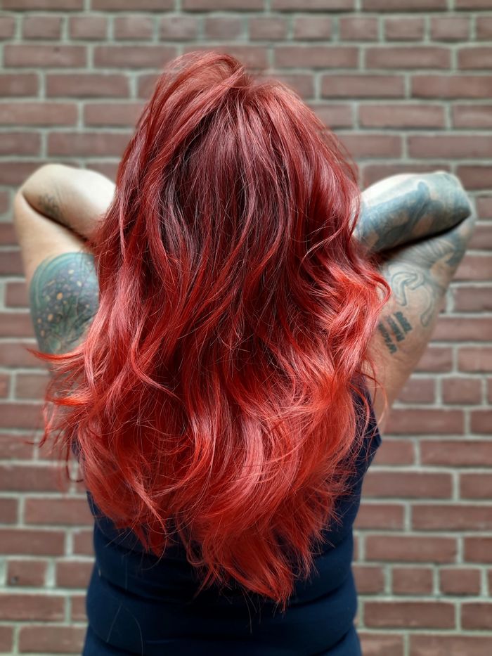 Redhair color