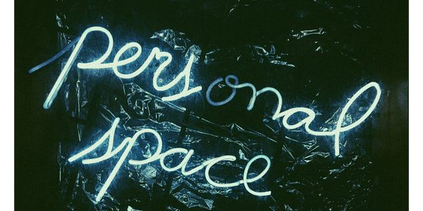 personal space in neon