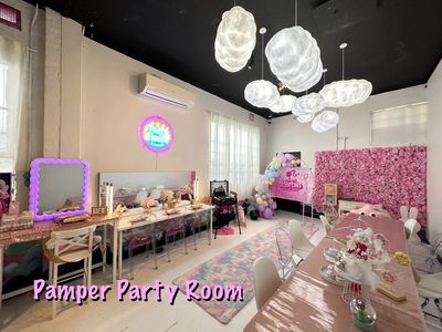 Relaxing pamper and spa for kids and children birthday celebrations venue hire and events party room