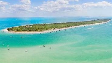 Ariel view of Egmont Key