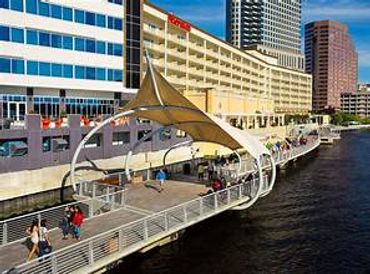 Riverwalk, private charter tour of downtown Tampa Bay