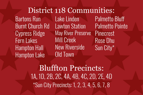 Rep Bill Herbkersman, Republican from Beaufort County, District 118 keeping the Lowcountry Strong