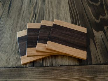 Wood coasters