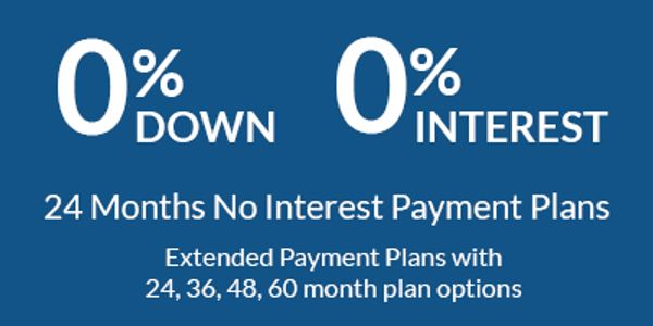 No Interest Payment Plans (Terms & Conditions).
 3, 6, 12, & 18 month plan options.
 No interest if the balance is paid within the specified time period.
Low minimum monthly payments.
Extended Payment Plans (Terms & Conditions) 
24, 36, & 48 month plan options for treatment fees from $1,000 to over $25,000.