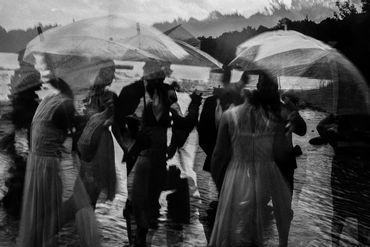 Multi-exposure to capture energy of a wedding day in Muskoka
