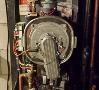 repair on High efficiency residential boiler, HTP