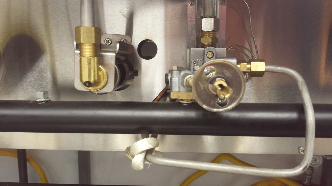 thermostatically controlled commercial gas griddle