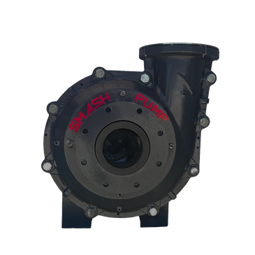 Black industrial pump labeled 'Smash Pump'.
