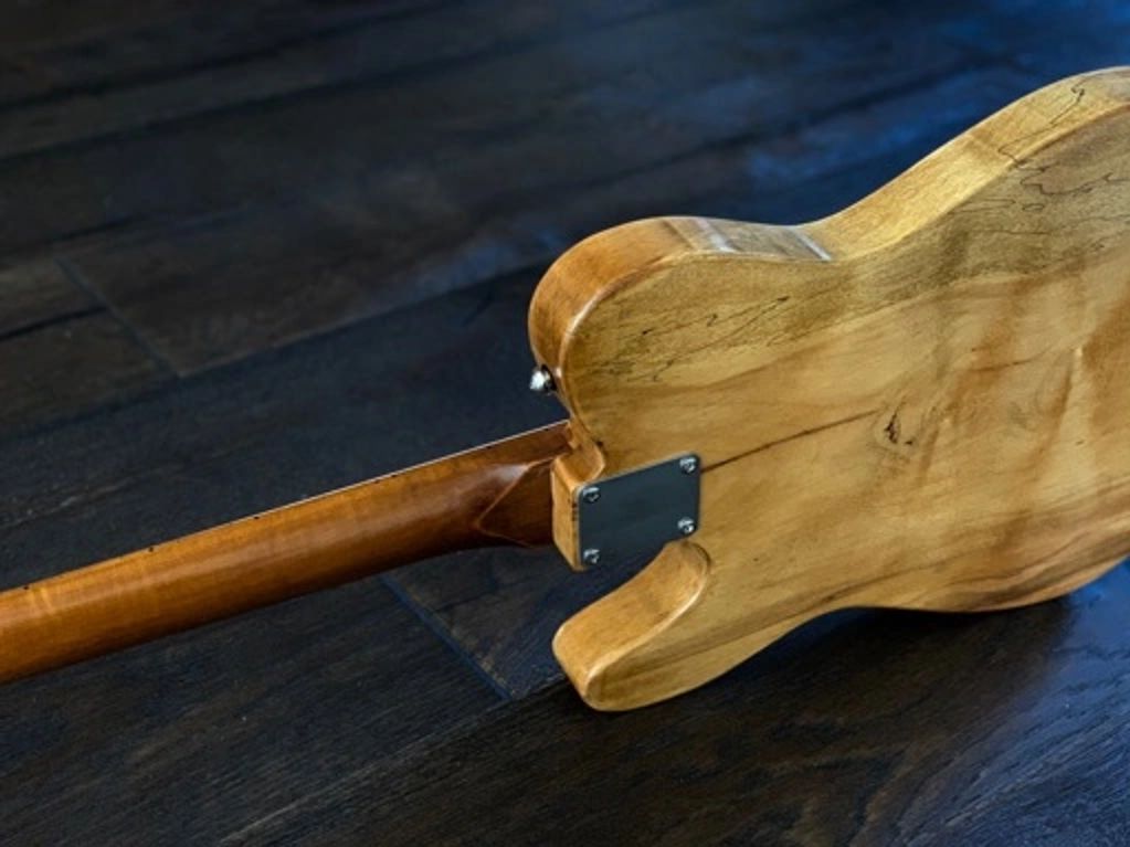 Handmade electric guitar