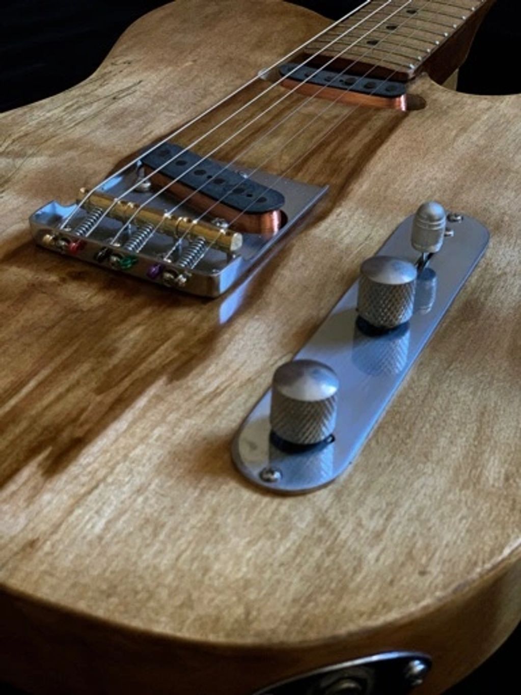 Handmade electric guitar