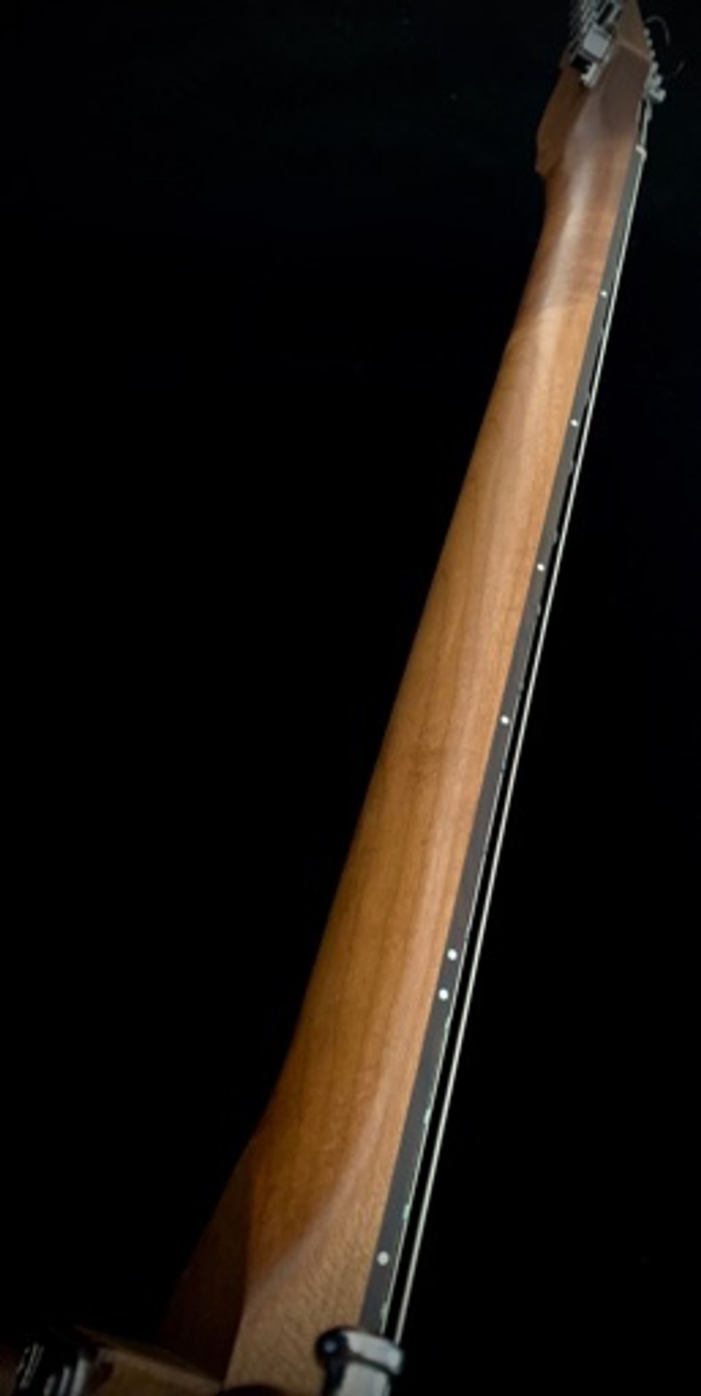 Roasted maple guitar neck