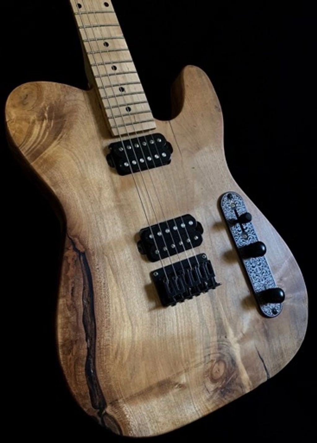 Handmade telecaster style guitar
