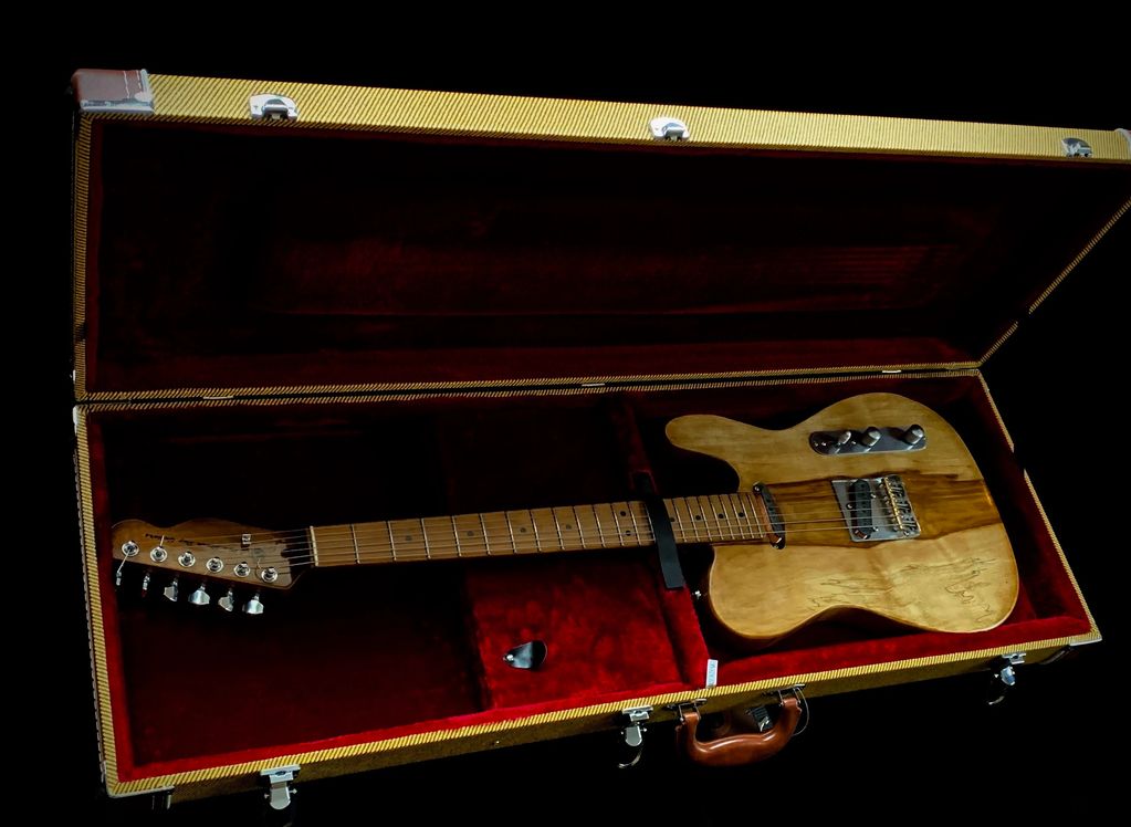 Handmade electric guitar
