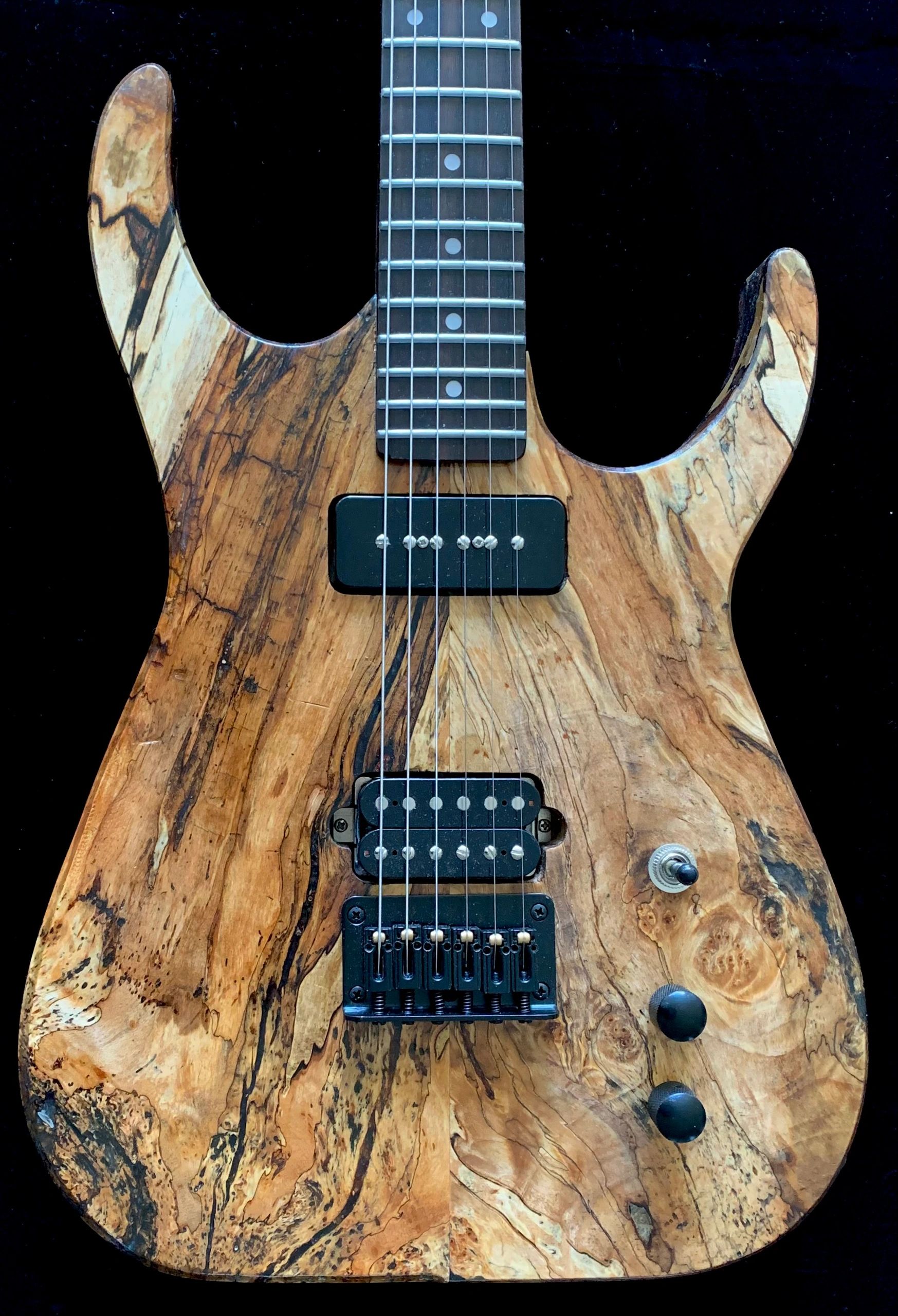 Custom electric guitar
