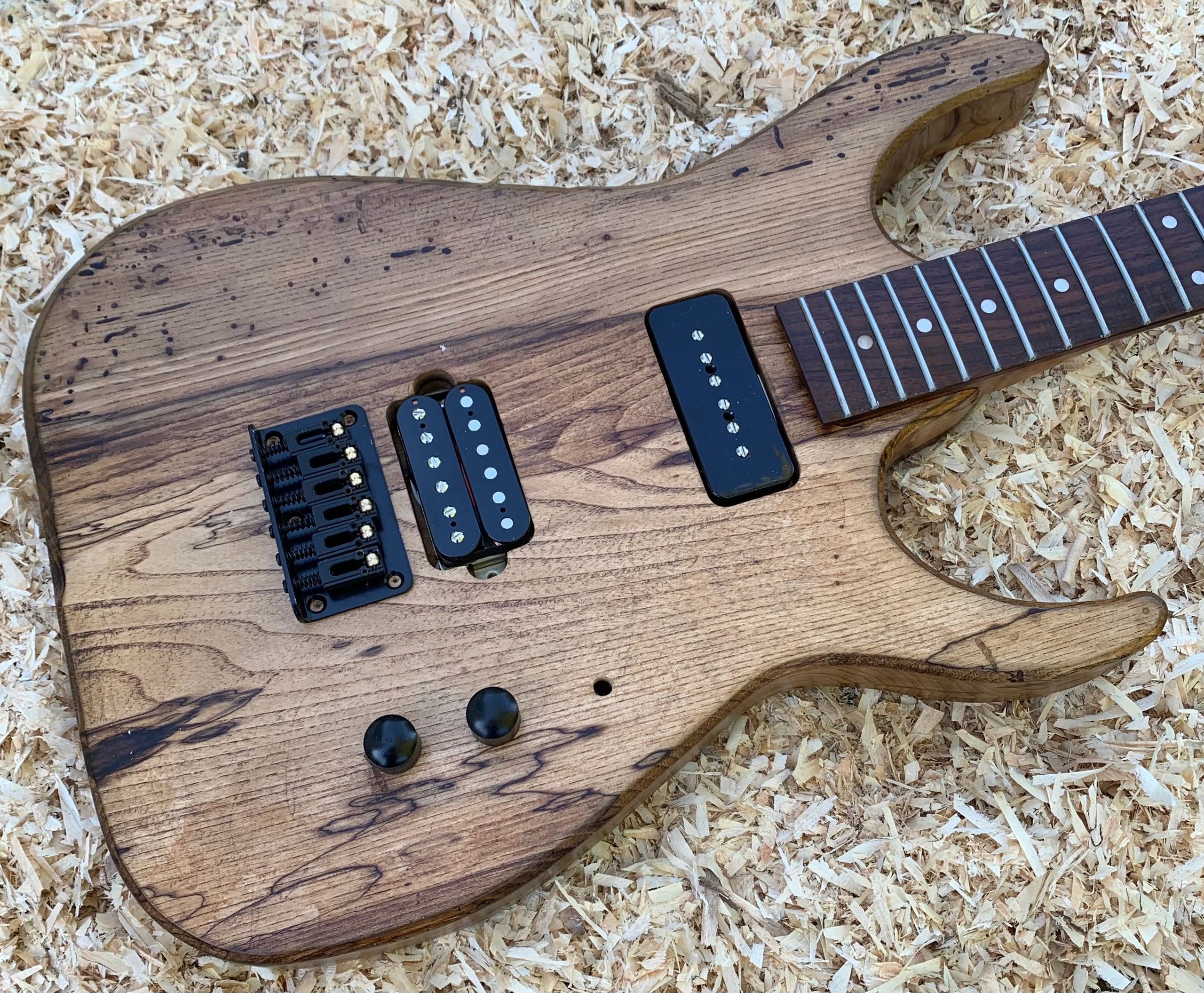 New project with P90 and hum bucker