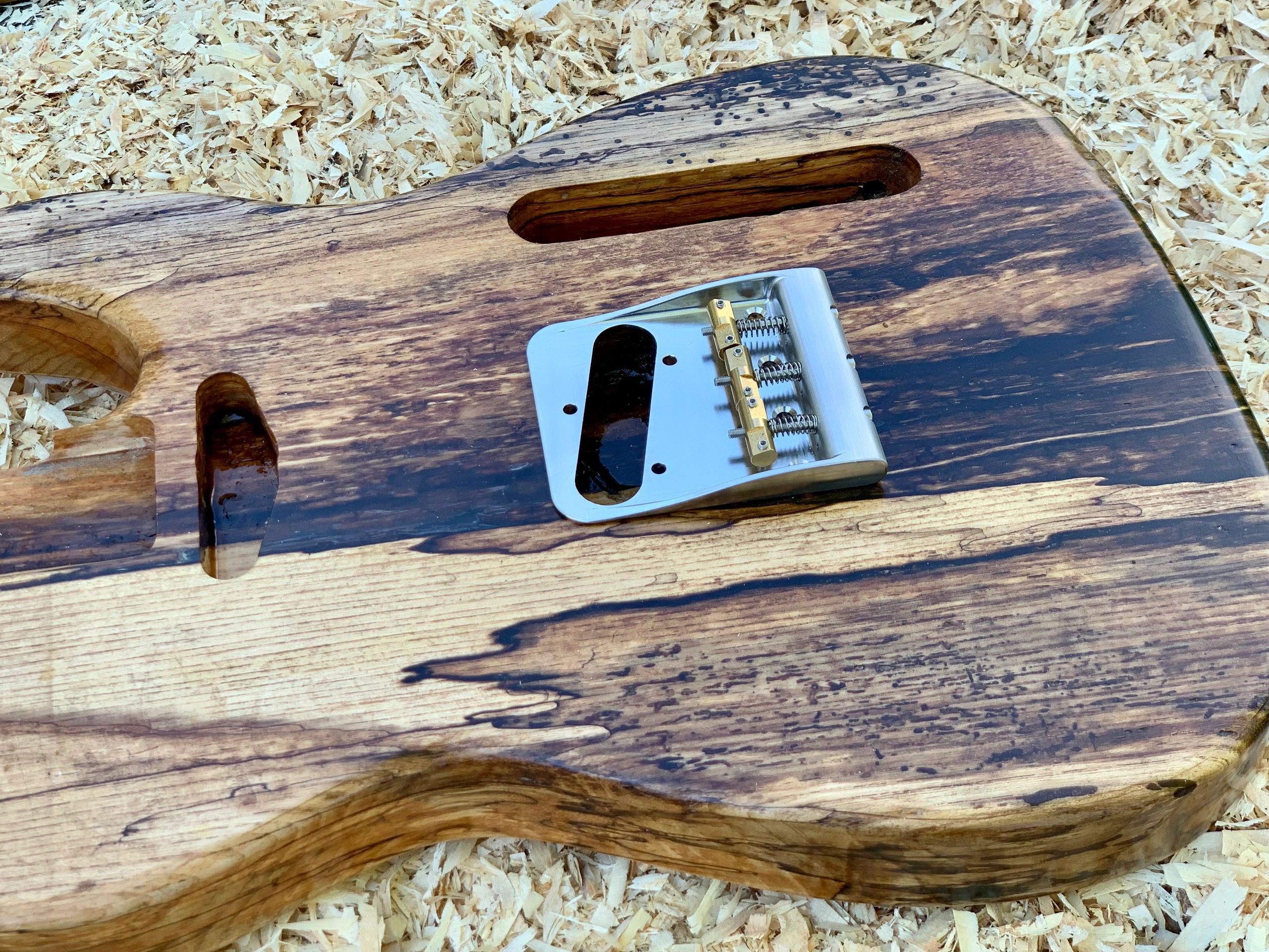 New telecaster with new patented Aerobridge