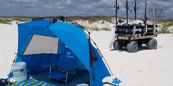 And who wouldn’t want to go surf fishing in a beautiful place like Destin Beach!