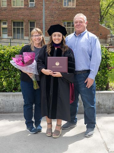 Daughter Dania Law School graduation.  JD and MBA