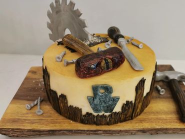 Reither Woodworking cake