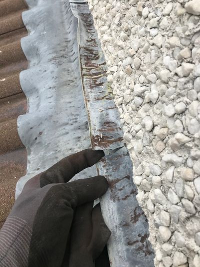 Lead work inspection prior to remedial works in Ballyclare