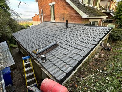 Roof replacement in Belfast by the Apex team