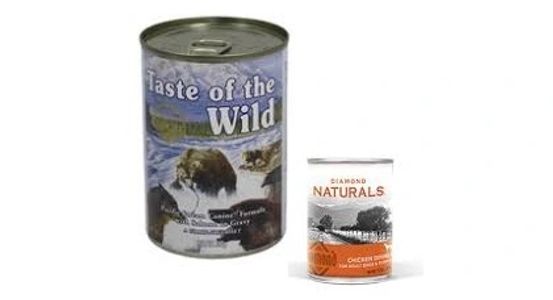 Canned Canine Feline Soft Food Taste of the Wild Diamond Naturals