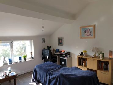 Image of our Therapy Room, Adjusted Thoughts.