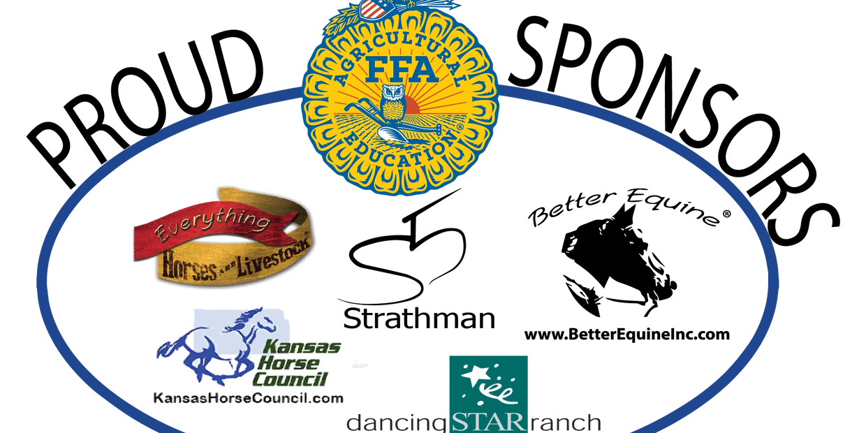 Kansas FFA Sponsors Kansas Horse Council | Better Equine | Strathman | Dancing Star Ranch | EHAL Mag