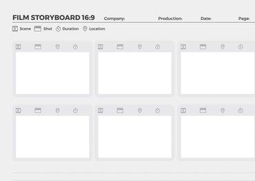 We put a Story Board Together
