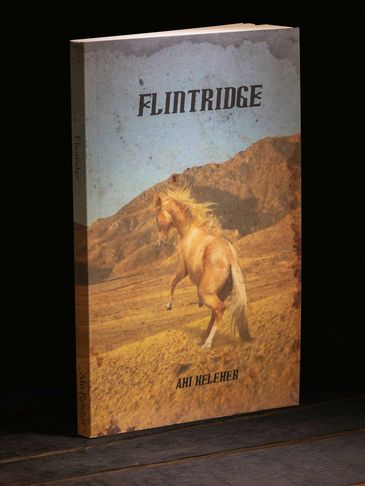 Action-adventure western novel 'Flintridge' paperback copy.