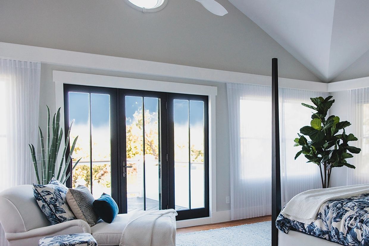 inner spaces design studio, main bedroom interior design