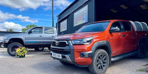 Shop front at Truck Monkey Garage