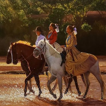 Canyon River Ride Oil on Canvas
24 x 24 SOLD