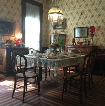 Dining room of the home