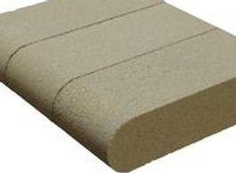 Cream Bullnose Style Coping Belgard Coastal Old Castle Artistic Pools of Florida